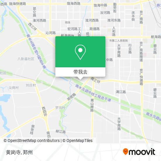 黄岗寺地图