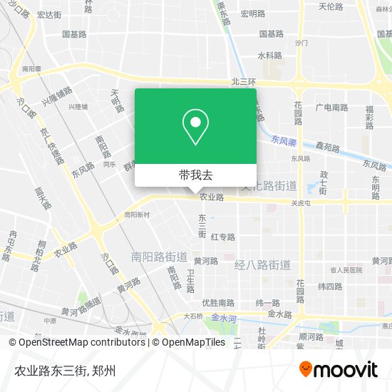 农业路东三街地图