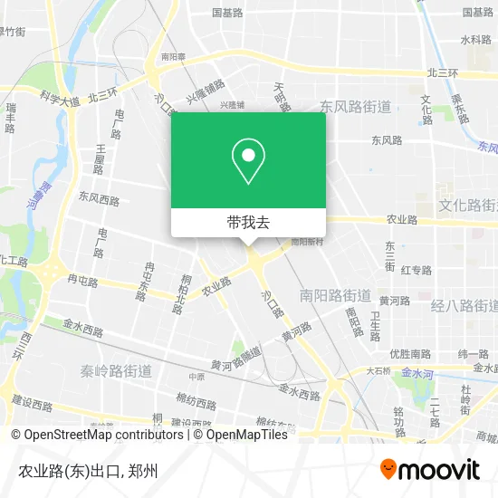 农业路(东)出口地图