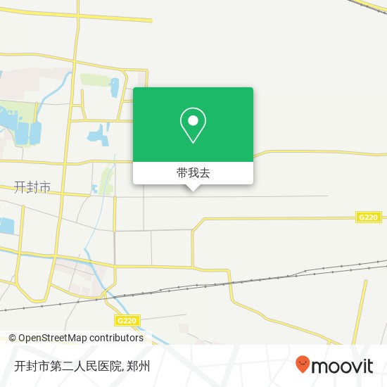开封市第二人民医院地图