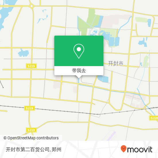 开封市第二百货公司地图