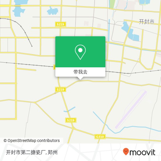 开封市第二搪瓷厂地图