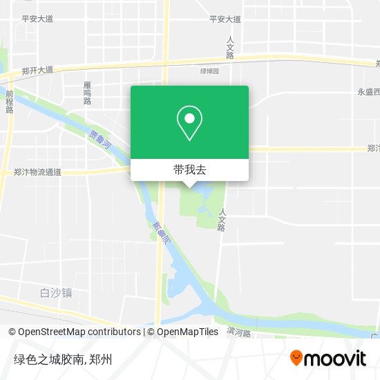 绿色之城胶南地图
