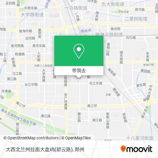 大西北兰州拉面大盘鸡(碧云路)地图