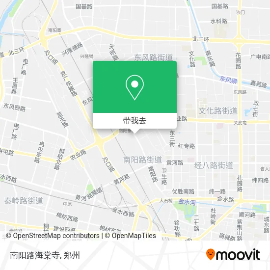 南阳路海棠寺地图