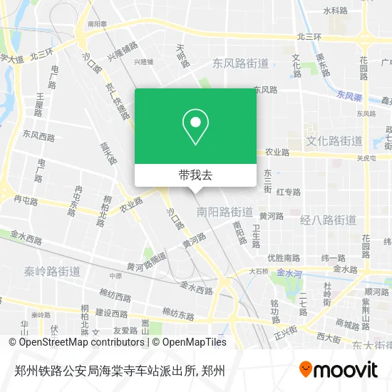 郑州铁路公安局海棠寺车站派出所地图