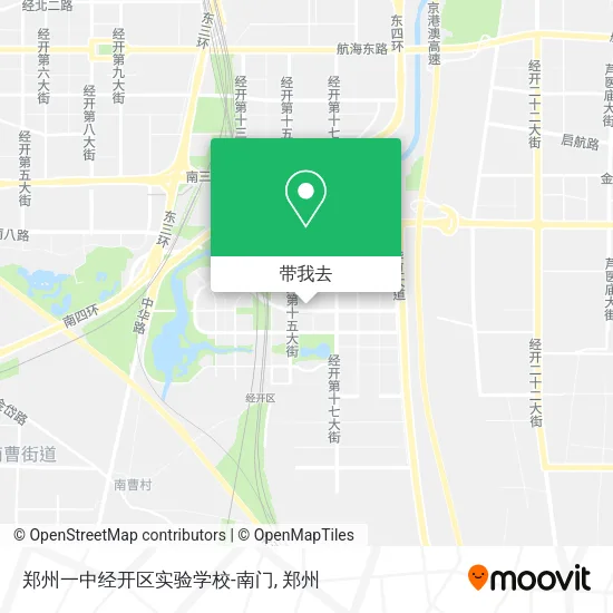 郑州一中经开区实验学校-南门地图