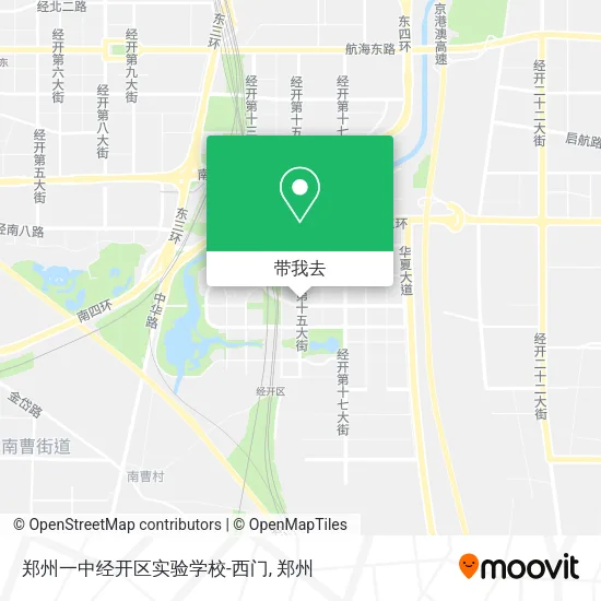 郑州一中经开区实验学校-西门地图