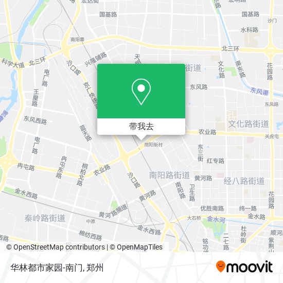 华林都市家园-南门地图