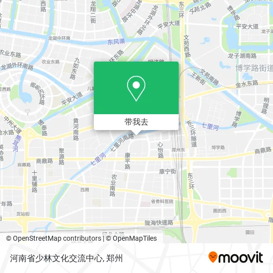 河南省少林文化交流中心地图