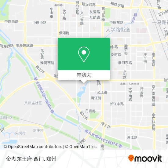 帝湖东王府-西门地图