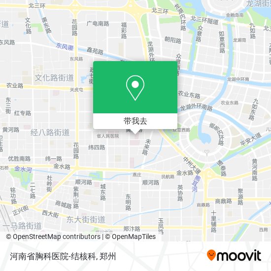 河南省胸科医院-结核科地图