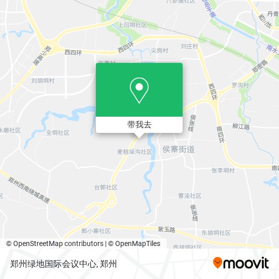 郑州绿地国际会议中心地图