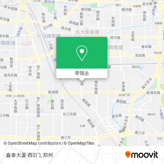 鑫泰大厦-西2门地图