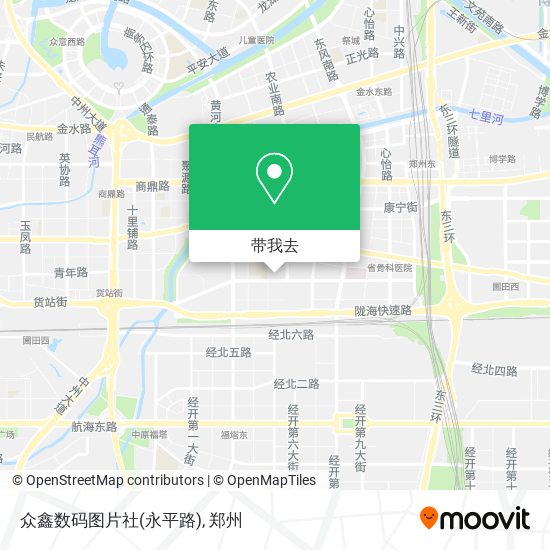 众鑫数码图片社(永平路)地图