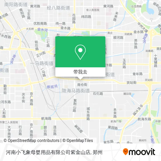 河南小飞象母婴用品有限公司紫金山店地图