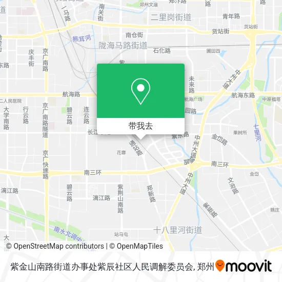 紫金山南路街道办事处紫辰社区人民调解委员会地图