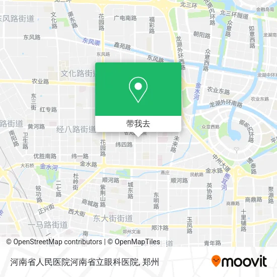 河南省人民医院河南省立眼科医院地图