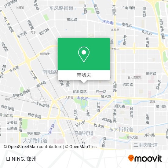 LI NING地图