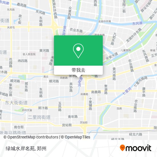 绿城水岸名苑地图