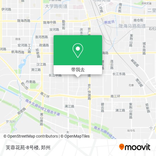 芙蓉花苑-8号楼地图
