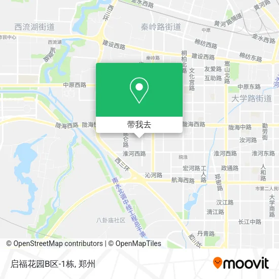 启福花园B区-1栋地图