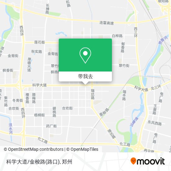 科学大道/金梭路(路口)地图