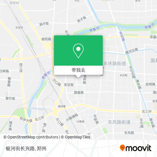 银河街长兴路地图