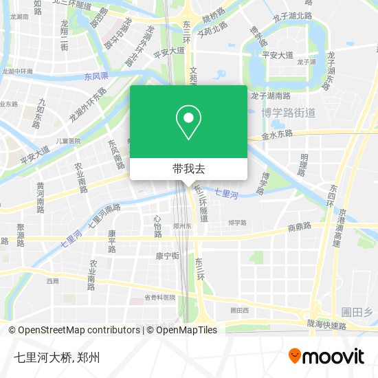 七里河大桥地图
