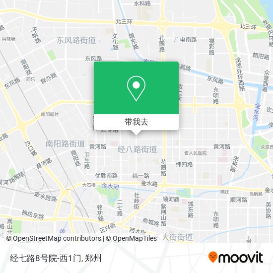 经七路8号院-西1门地图