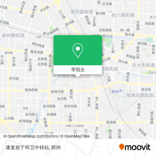 康复前亍环卫中转站地图