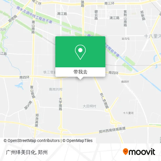 广州绎美日化地图