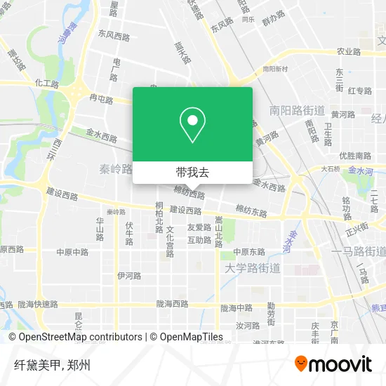 纤黛美甲地图