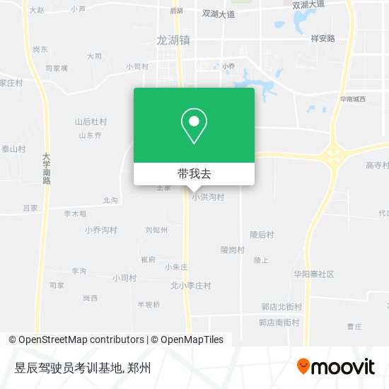 昱辰驾驶员考训基地地图