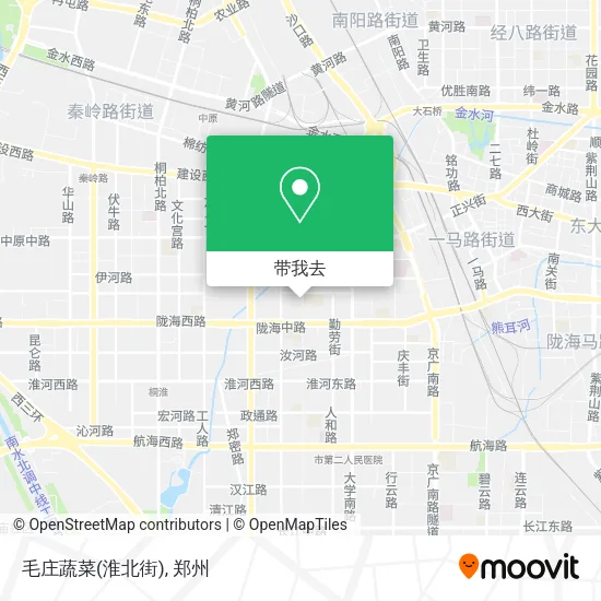 毛庄蔬菜(淮北街)地图