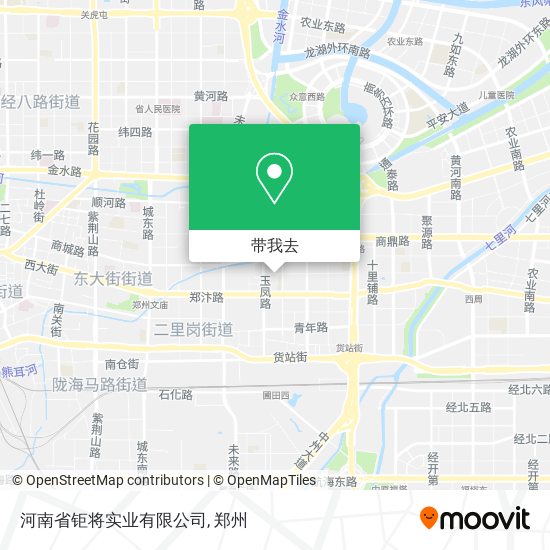 河南省钜将实业有限公司地图