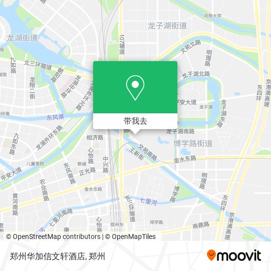 郑州华加信文轩酒店地图