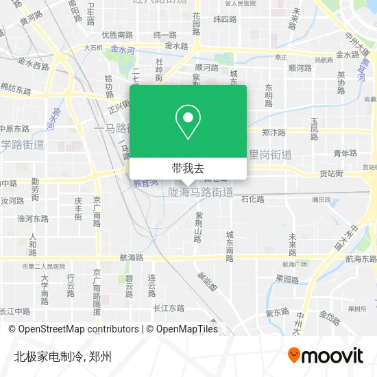 北极家电制冷地图