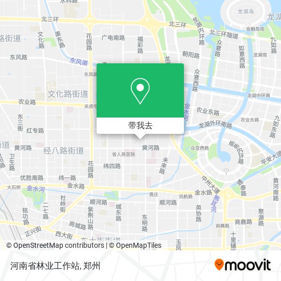 河南省林业工作站地图