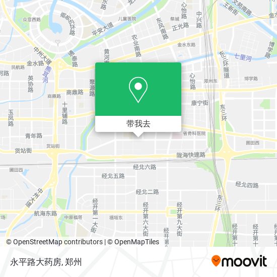 永平路大药房地图