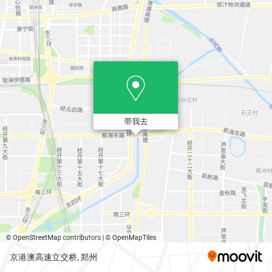 京港澳高速立交桥地图