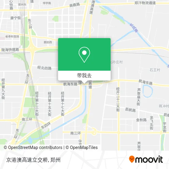 京港澳高速立交桥地图