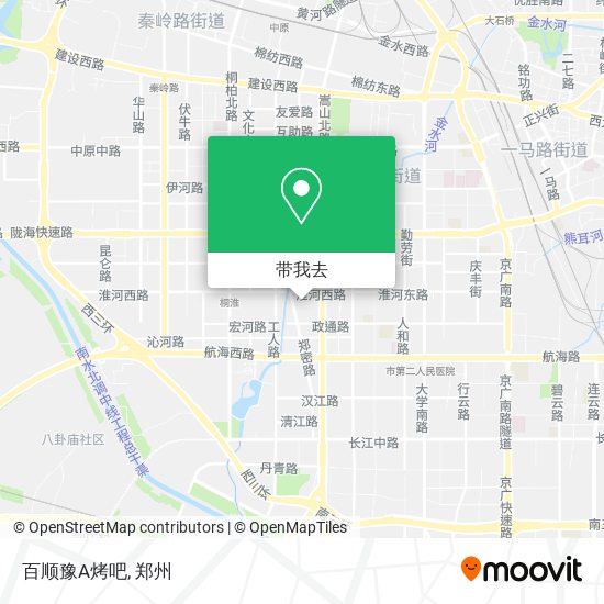 百顺豫A烤吧地图