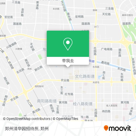 郑州清华园招待所地图