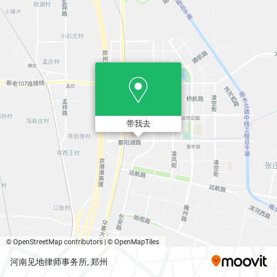 河南见地律师事务所地图