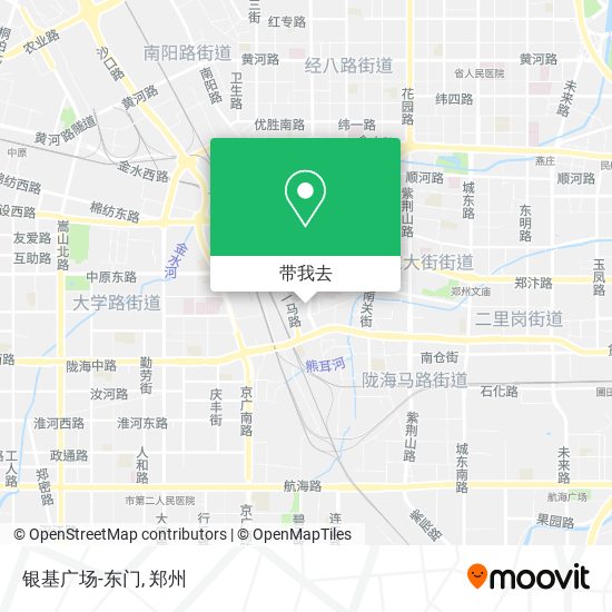 银基广场-东门地图