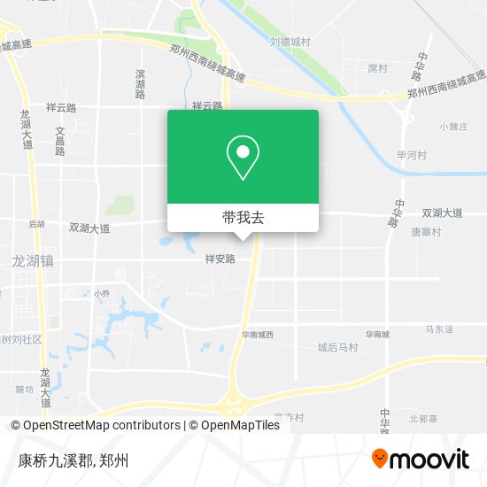 康桥九溪郡地图