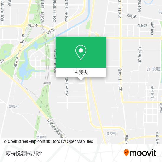 康桥悦蓉园地图