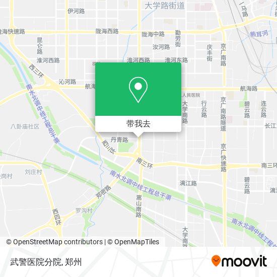 武警医院分院地图