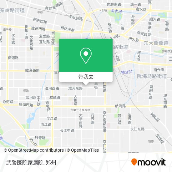 武警医院家属院地图
